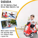 6V Dual Drive Electric Ride-On Car for Kids with Automatic Bubble Feature 3-5 Years Magic Cars 5