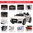 6V Battery-Powered Luxury Audi TT RS Riding Toy Car with Kids Seat Magic Cars 4