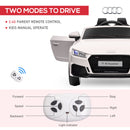 6V Battery-Powered Luxury Audi TT RS Riding Toy Car with Kids Seat Magic Cars 5