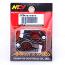 7/8" Adjustable Crossbar Clamps - Chrome Finish