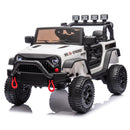 24V Bluetooth Ride-On Car for Kids 3+ with MP3 Music and Large Display