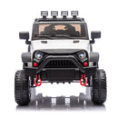 24V Bluetooth Ride-On Car for Kids 3+ with MP3 Music and Large Display