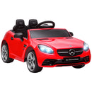 Mercedes SLC 300 12V Electric Ride-On Car for Kids with Remote, Music & LED - Red
