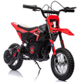 250W Kids Off-Road Motorcycle for Ages 8-12 with Leather Seat and Disc Brake Magic Cars Variant 0