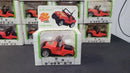 Retro 80s Battery-Powered 4WD Jeep Toy in Red and Orange Magic Cars 1