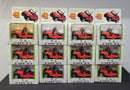 Retro 80s Battery-Powered 4WD Jeep Toy in Red and Orange Magic Cars Variant 0