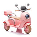 12V Dual Motor Electric Motorcycle for Kids - Two-Seater 3-Wheel Ride-On Toy