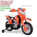 6V AC Charger Adapter for Orange Ride-On Motorcycle Training Toy Magic Cars 1