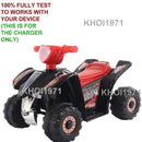 6V Red Wall Charger AC Adapter for 4-Wheeler ATV Ride-On Quad Magic Cars 2