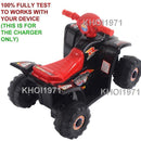 6V Red Wall Charger AC Adapter for 4-Wheeler ATV Ride-On Quad Magic Cars 3
