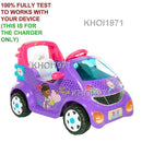 8FT AC Adapter Charger for Disney Doc McStuffins Ride-On Car Model 8801-97 Magic Cars 1