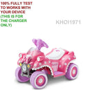 8FT AC Charger Adapter for KT1123TR KT1123 Kid Trax Minnie Mouse 6V Ride-On Battery Magic Cars 1
