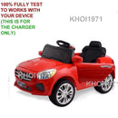 8FT AC Adapter Charger for Red Kids Ride-On Car with RC Remote TY557898 Magic Cars 1