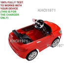 8FT AC Adapter Charger for Red Kids Ride-On Car with RC Remote TY557898 Magic Cars 2