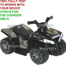 6V Wall Charger AC Adapter for Black Camo Ride-On Vehicle with Realtree Design Magic Cars 1