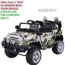 8FT Wall Charger AC Adapter for MP3 Ride-On Truck Jeep Car TY324103CAMO Magic Cars 2