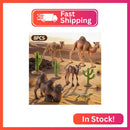 8-Piece Desert Animal Figurine Set for Educational Play for Ages 3 and Up Magic Cars 1