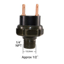 90-120 PSI Air Pressure Switch Tank Mount Thread Type 1/4" NPT 12V/24V Magic Cars 2