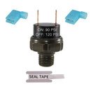 90-120 PSI Air Pressure Switch Tank Mount Thread Type 1/4" NPT 12V/24V Magic Cars Variant 0