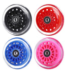 Blue 90mm Polyurethane Replacement Wheels for Wiggle Cars - Set of 4 Magic Cars 4