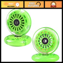 Green 4-Pack of 90mm Polyurethane Wheels for Wiggle Cars Magic Cars Variant 0