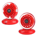 Red 90mm Polyurethane Replacement Wheel Set for Wiggle Cars - 4-Pack Magic Cars 1