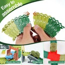 96-Piece Dino Race Car Track Expansion Set for Children Magic Cars 4