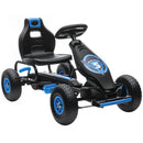 Children's Pedal Go-Kart with Suspension, Hand Brake, and Durable Tires
