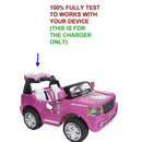 9FT AC Adapter Charger for 12V Illuminated Hello Kitty Ride-On Battery Model 8801-60 Magic Cars 1