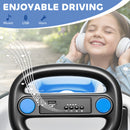 Qaba 6V Electric Bumper Car for Children with Large Wheels
