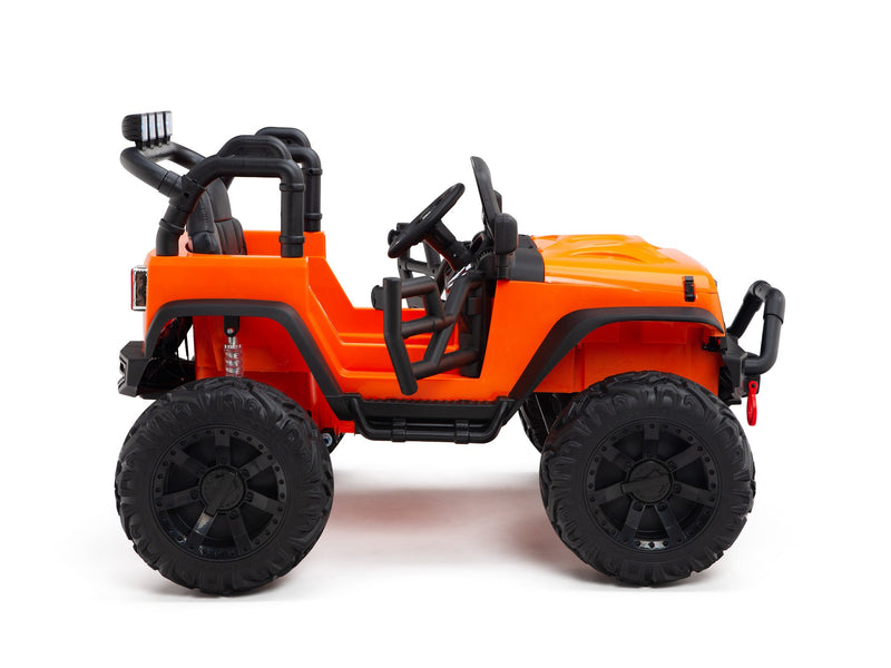 BOOM BOOM The BUFFALO Children's Off-Road Kids Car 24V 4X4 Ride-On Toy with 2 Seats Magic Cars Parental Remote Control - Perfect Present for Little Boys and Girls