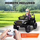 12V Ride-On Truck with Spring Suspension and Remote Control
