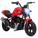 Qaba 24V Electric Motorcycle for Kids Aged 6-12 with 180W Power Motor