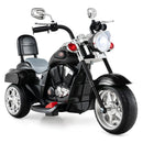 3-Wheel Electric Motorcycle with Horn for Kids - 6V Battery Powered