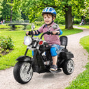 3-Wheel Electric Motorcycle with Horn for Kids - 6V Battery Powered