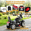 3-Wheel Electric Motorcycle with Horn for Kids - 6V Battery Powered