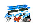 24V Can Am Ser of Stickers