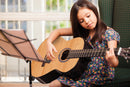 Lexibook 36-Inch Wooden Acoustic Guitar with Learning Guide and 6 Nylon Strings