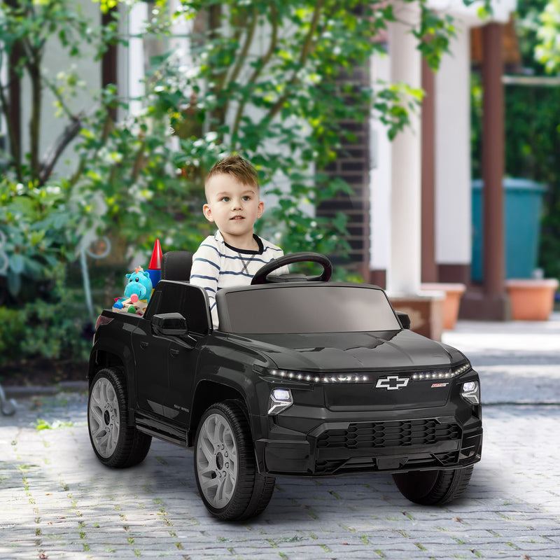 12V Licensed Chevrolet Silverado EV RST Kids Electric Ride-On Car