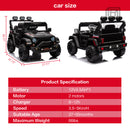 12V Electric Kids Ride-On Truck with Remote Control, DIY Stickers, Dual Motors, and MP3 Player
