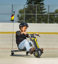 Drift Trike with Lights, Large Wheels, and Adjustable Seat