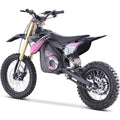 MotoTec 48v Pro Pink Electric Dirt Bike 1600w Lithium