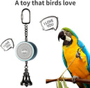 Interactive Voice-Recording Parrot Toy with Training Bell and Chew Features