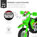 6V Electric Ride-On Motorcycle Toy with Training Wheels for Kids