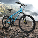 Youth Mountain Bike 20-24 Inch Bicycle for Boys and Girls Ages 8 and Up Blue