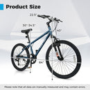 Youth Mountain Bike for Ages 8 and Up - 20 to 24 Inch Frame for Boys and Girls