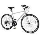 26-Inch Gray Mountain Bike with 6-Speed Gear and Versatile All-Terrain Tires