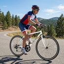 26-Inch Adjustable Mountain Bike with 6-Speed Gears and All-Terrain Rubber Tires
