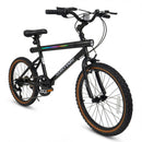 20-Inch LED Bicycle with Dual Speakers and Ambient Lighting for Men and Women