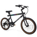20-Inch LED Bicycle with Dual Speakers and Ambient Lighting for Men and Women